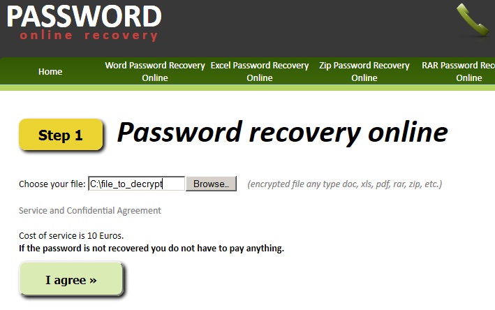 archive rar password recovery
